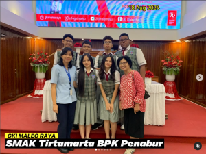 PELAYANAN SISWA SMAK Tirtamata BPK Penabur GKI Pondok Indah mengisi pujian di Ibadah Umum GKI MALEO RAYA PK2T ACTS BINA IMAN SEKOLAH TIRTAMARTA BPK PENABUR KRISTEN JAKARTA SELATAN DEPOK PONDOK INDAH CINERE PENERIMAAN SISWA BARU PESERTA DIDIK 2025 2026 PSB PPDB PENDAFTARAN PENDIDIKAN KARAKTER Data Breach keamanan digital cyber secure artikel bacaan narasumber alumni SMAK
