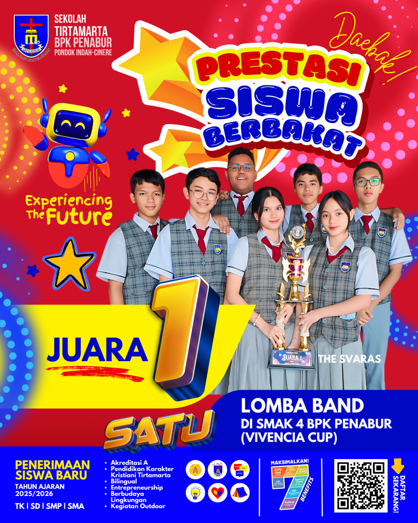 Euforia Kemenangan Tak Terduga! Inilah Rahasia Darren dan The Svaras di Kompetisi Musik Bergengsi Jakarta 4 Euforia Kemenangan Tak Terduga! Begini Rahasia Darren dan The Svaras di Kompetisi Musik Bergengsi Jakarta Euforia Kemenangan Tak Terduga! Begini Rahasia Darren dan The Svaras di Kompetisi Musik Bergengsi Jakarta TK SD SMP SMA PK2T ACTS BINA IMAN SEKOLAH holistic TIRTAMARTA BPK PENABUR KRISTEN JAKARTA SELATAN DEPOK PONDOK INDAH CINERE PENERIMAAN SISWA BARU PESERTA DIDIK 2025 2026 PSB PPDB PENDAFTARAN PENDIDIKAN KARAKTER teknologi bukan batasan