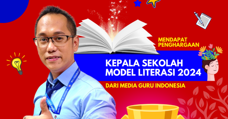 Menginspirasi Generasi Muda Melalui Literasi Kiprah Kepala Sekolah Model Literasi 2024, Pak Evert W. Fanggidae TK SD SMP SMA PK2T ACTS BINA IMAN SEKOLAH holistic TIRTAMARTA BPK PENABUR KRISTEN JAKARTA SELATAN DEPOK PONDOK INDAH CINERE PENERIMAAN SISWA BARU PESERTA DIDIK 2025 2026 PSB PPDB PENDAFTARAN PENDIDIKAN KARAKTER teknologi bukan batasan
