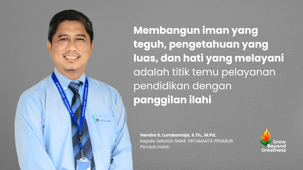Kepala Sekolah SMAK TIRTAMARTA PENABUR Pondok Indah Jakarta Selatan