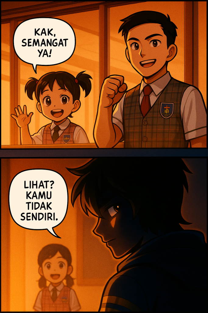 Arka The Beyonders hadir dalam episode ‘Cahaya di Balik Eksperimen Gagal’. Cerita inspiratif siswa TIRTAMARTA yang bangkit dari kegagalan TK SD SMP SMA PK2T ACTS BINA IMAN SEKOLAH holistic TIRTAMARTA BPK PENABUR KRISTEN JAKARTA SELATAN DEPOK PONDOK INDAH CINERE PENERIMAAN SISWA BARU PESERTA DIDIK 2025 2026 PSB PPDB PENDAFTARAN PENDIDIKAN KARAKTER teknologi bukan batasan GROW BEYOND GREATNESS