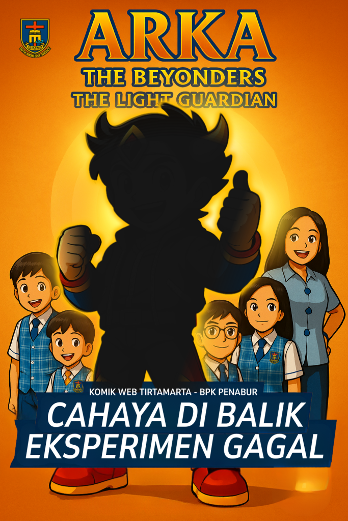 Arka The Beyonders hadir dalam episode ‘Cahaya di Balik Eksperimen Gagal’. Cerita inspiratif siswa TIRTAMARTA yang bangkit dari kegagalan TK SD SMP SMA PK2T ACTS BINA IMAN SEKOLAH holistic TIRTAMARTA BPK PENABUR KRISTEN JAKARTA SELATAN DEPOK PONDOK INDAH CINERE PENERIMAAN SISWA BARU PESERTA DIDIK 2025 2026 PSB PPDB PENDAFTARAN PENDIDIKAN KARAKTER teknologi bukan batasan GROW BEYOND GREATNESS
