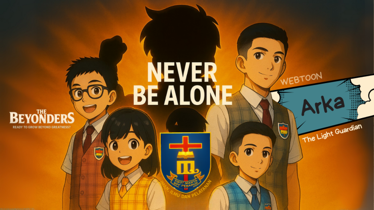 WEBTOON Komik Arka The Beyonders – Kisah Misterius di Sekolah TIRTAMARTA PENABUR TK SD SMP SMA PK2T ACTS BINA IMAN SEKOLAH holistic TIRTAMARTA BPK PENABUR KRISTEN JAKARTA SELATAN DEPOK PONDOK INDAH CINERE PENERIMAAN SISWA BARU PESERTA DIDIK 2025 2026 PSB PPDB PENDAFTARAN PENDIDIKAN KARAKTER teknologi bukan batasan GROW BEYOND GREATNESS