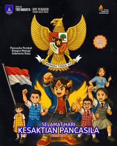 HARI KESAKTIAN PANCASILA 2025 - Pancasila Perekat Bangsa Menuju Indonesia Raya Arka Quest Game Batch 1 dimulai TK SD SMP SMA PK2T ACTS BINA IMAN SEKOLAH holistic TIRTAMARTA BPK PENABUR KRISTEN JAKARTA SELATAN DEPOK PONDOK INDAH CINERE PENERIMAAN SISWA BARU PESERTA DIDIK 2025 2026 PSB PPDB PENDAFTARAN PENDIDIKAN KARAKTER teknologi bukan batasan GROW BEYOND GREATNESS