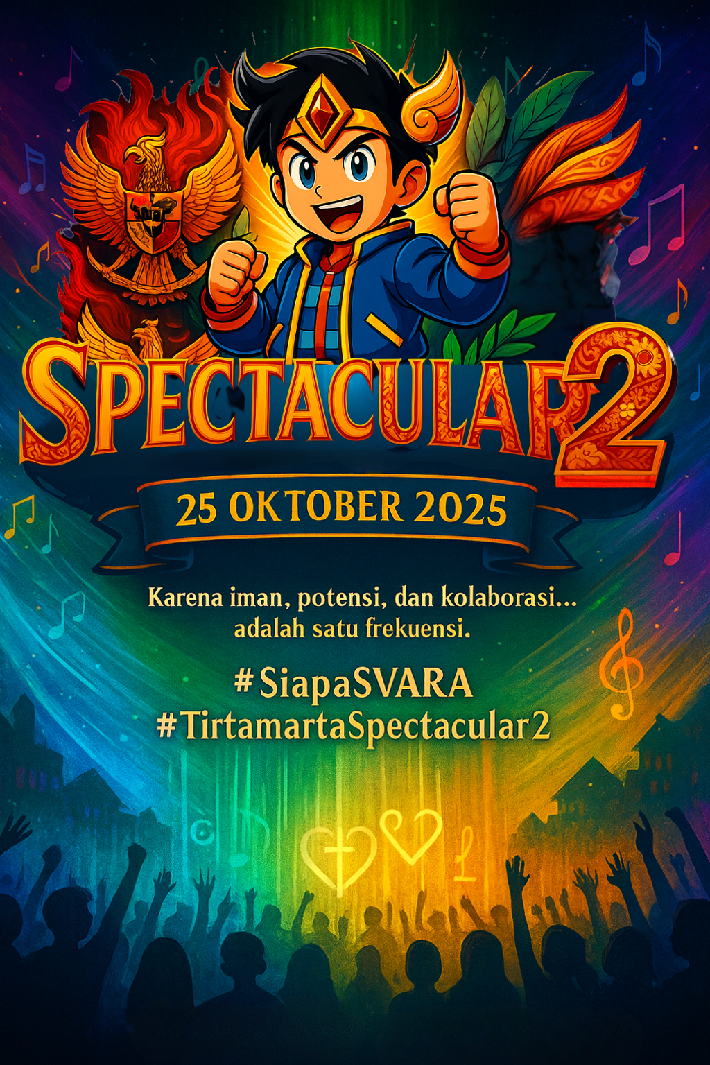 Toddler TK SD SMP SMA PK2T ACTS BINA IMAN SEKOLAH holistic TIRTAMARTA BPK PENABUR KRISTEN JAKARTA SELATAN DEPOK PONDOK INDAH CINERE PENERIMAAN SISWA BARU PESERTA DIDIK 2025 2026 PSB PPDB PENDAFTARAN PENDIDIKAN KARAKTER teknologi bukan batasan GROW BEYOND GREATNESS HOODIE GRATIS Svara membuka frekuensi iman dan kolaborasi di Tirtamarta BPK Penabur Spectacular 2 — satu nada, banyak suara