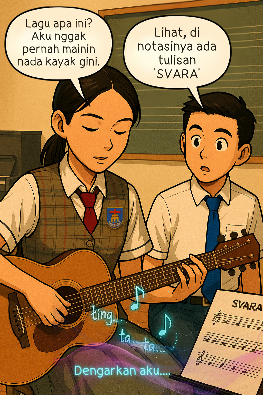 Toddler TK SD SMP SMA PK2T ACTS BINA IMAN SEKOLAH holistic TIRTAMARTA BPK PENABUR KRISTEN JAKARTA SELATAN DEPOK PONDOK INDAH CINERE PENERIMAAN SISWA BARU PESERTA DIDIK 2025 2026 PSB PPDB PENDAFTARAN PENDIDIKAN KARAKTER teknologi bukan batasan GROW BEYOND GREATNESS HOODIE GRATIS KOMIK WEB EPISODE SVARA SUARA DARI ANTARA & NADA YANG HILANG