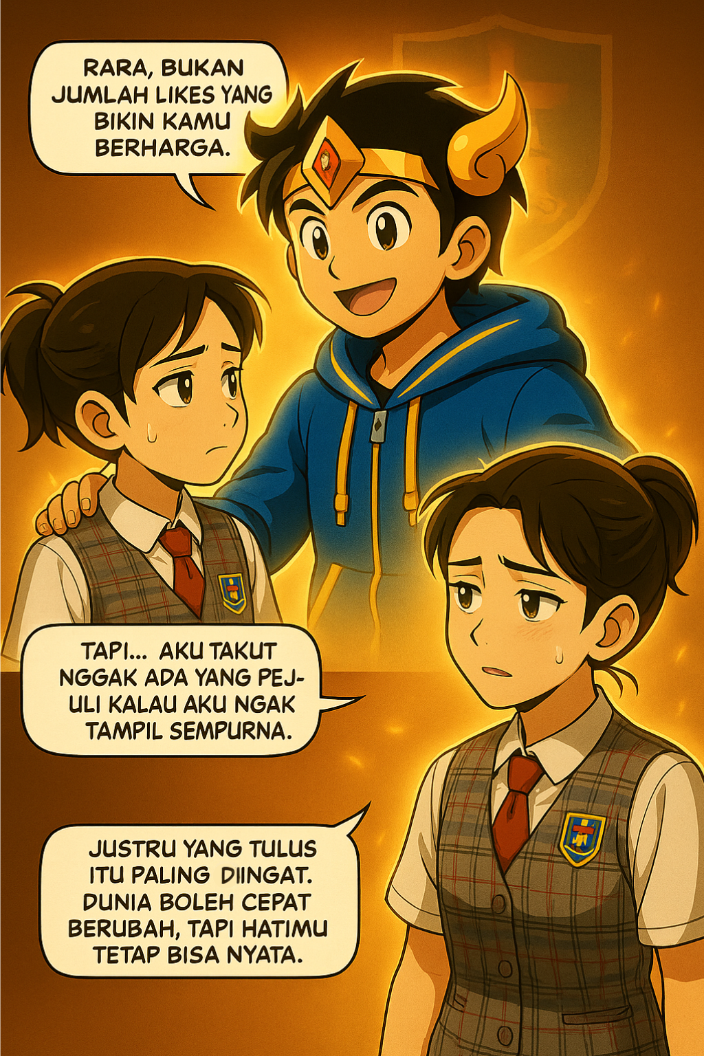 Toddler TK SD SMP SMA PK2T ACTS BINA IMAN SEKOLAH holistic TIRTAMARTA BPK PENABUR KRISTEN JAKARTA SELATAN DEPOK PONDOK INDAH CINERE PENERIMAAN SISWA BARU PESERTA DIDIK 2025 2026 PSB PPDB PENDAFTARAN PENDIDIKAN KARAKTER teknologi bukan batasan GROW BEYOND GREATNESS HOODIE GRATIS Likes Tak Selalu Cinta Rara Svara Komik Web The Beyonders TIRTAMARTA BPK Penabur