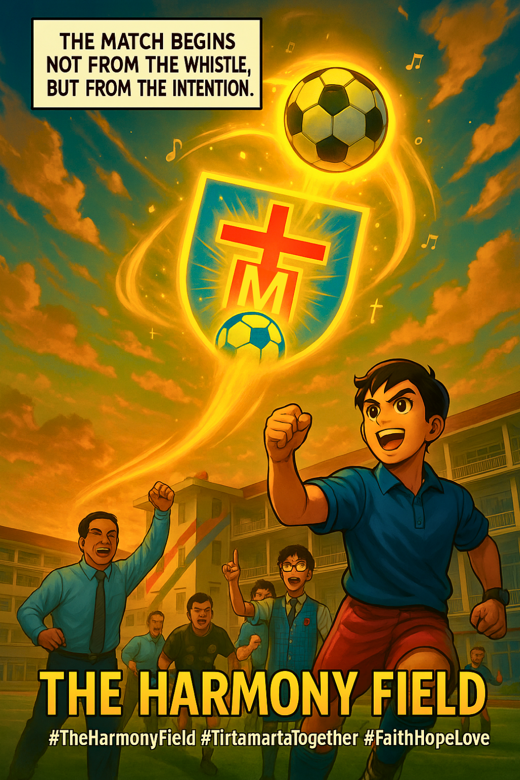 Toddler TK SD SMP SMA PK2T ACTS BINA IMAN SEKOLAH holistic TIRTAMARTA BPK PENABUR KRISTEN JAKARTA SELATAN DEPOK PONDOK INDAH CINERE PENERIMAAN SISWA BARU PESERTA DIDIK 2025 2026 PSB PPDB PENDAFTARAN PENDIDIKAN KARAKTER teknologi bukan batasan GROW BEYOND GREATNESS HOODIE GRATIS SVARA & ARKA — The Harmony Field EPISODE 1: “The Challenge” KOMIK WEB SUPERHERO SEKOLAH TIRTAMARTA PENABUR SVARA & ARKA — The Harmony Field. EPISODE 1_ “The Challenge”