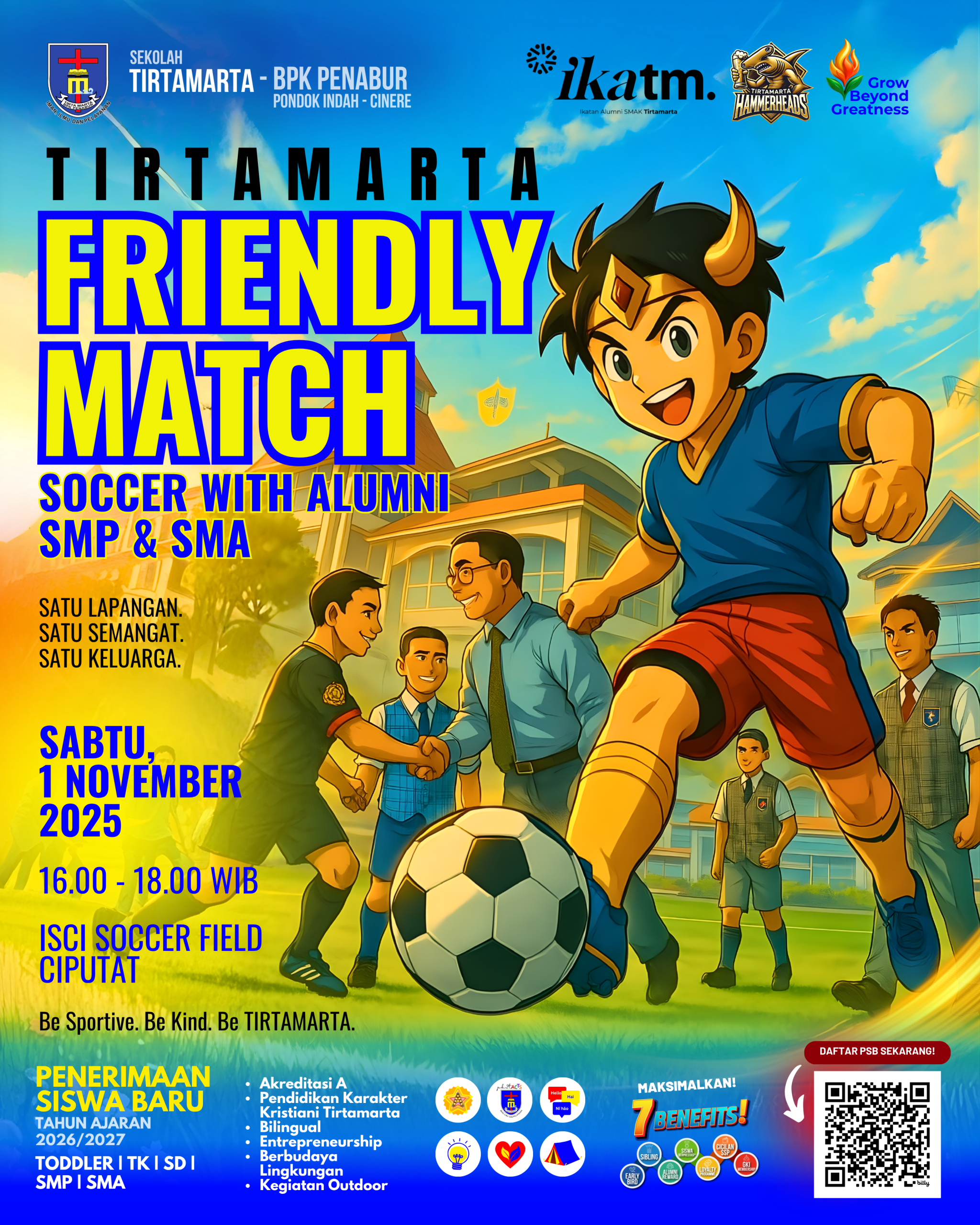 Toddler TK SD SMP SMA PK2T ACTS BINA IMAN SEKOLAH holistic TIRTAMARTA BPK PENABUR KRISTEN JAKARTA SELATAN DEPOK PONDOK INDAH CINERE PENERIMAAN SISWA BARU PESERTA DIDIK 2025 2026 PSB PPDB PENDAFTARAN PENDIDIKAN KARAKTER teknologi bukan batasan GROW BEYOND GREATNESS HOODIE GRATIS