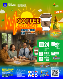 COFFEE MORNING 24 JANUARI 2026 Toddler TK SD SMP SMA PK2T ACTS BINA IMAN SEKOLAH holistic TIRTAMARTA BPK PENABUR KRISTEN JAKARTA SELATAN DEPOK PONDOK INDAH CINERE PENERIMAAN SISWA BARU PESERTA DIDIK 2025 2026 PSB PPDB PENDAFTARAN PENDIDIKAN KARAKTER teknologi bukan batasan GROW BEYOND GREATNESS superhero