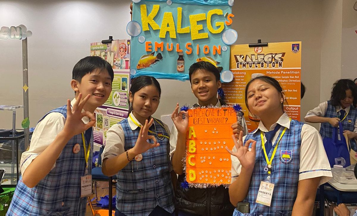 Dari Ikan Hama Jadi Suplemen Cerdas: Siswa SMP TIRTAMARTA Cinere Juara 1 STEAM 2026 Lewat Inovasi Omega-3 untuk Anak Toddler TK SD SMP SMA PK2T ACTS BINA IMAN SEKOLAH holistic TIRTAMARTA BPK PENABUR KRISTEN JAKARTA SELATAN DEPOK PONDOK INDAH CINERE PENERIMAAN SISWA BARU PESERTA DIDIK 2025 2026 PSB PPDB PENDAFTARAN PENDIDIKAN KARAKTER teknologi bukan batasan GROW BEYOND GREATNESS superhero