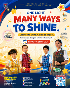 Literasi Keuangan Anak SD: 7 Cara Bijak Mengelola Uang 4 Toddler TK SD SMP SMA PK2T ACTS BINA IMAN SEKOLAH holistic TIRTAMARTA BPK PENABUR KRISTEN JAKARTA SELATAN DEPOK PONDOK INDAH CINERE PENERIMAAN SISWA BARU PESERTA DIDIK 2025 2026 PSB PPDB PENDAFTARAN PENDIDIKAN KARAKTER teknologi bukan batasan GROW BEYOND GREATNESS superhero Pintar Itu Penting. Tapi Karakter Menentukan Masa Depan Anak Anak Merasa Aman di Sekolah:7 Tanda yang Perlu Dikenali Hari Anak Nasional 2026