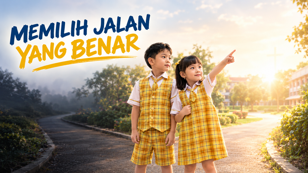 MEMILIH JALAN YANG BENAR 1 Toddler TK SD SMP SMA SEKOLAH KRISTEN TIRTAMARTA BPK PENABUR JAKARTA DEPOK Setiap Anak Dilihat. Setiap Potensi Ditumbuhkan. Dari TK hingga SMA, setiap anak diterima sejak awal, bertumbuh dalam rasa ingin tahu, menemukan arah di masa remaja, lalu dipersiapkan untuk memimpin dan berdampak.
