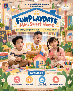 Toddler TK SD SMP SMA SEKOLAH KRISTEN TIRTAMARTA BPK PENABUR JAKARTA DEPOK Setiap Anak Dilihat. Setiap Potensi Ditumbuhkan. Dari TK hingga SMA, setiap anak diterima sejak awal, bertumbuh dalam rasa ingin tahu, menemukan arah di masa remaja, lalu dipersiapkan untuk memimpin dan berdampak.