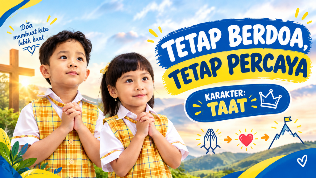TETAP BERDOA, TETAP PERCAYA 6 Toddler TK SD SMP SMA SEKOLAH KRISTEN TIRTAMARTA BPK PENABUR JAKARTA DEPOK Setiap Anak Dilihat. Setiap Potensi Ditumbuhkan. Dari TK hingga SMA, setiap anak diterima sejak awal, bertumbuh dalam rasa ingin tahu, menemukan arah di masa remaja, lalu dipersiapkan untuk memimpin dan berdampak. 2027 2028 2026