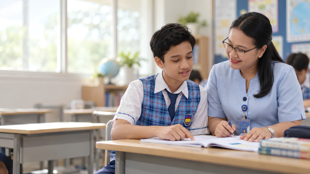 Toddler TK SD SMP SMA SEKOLAH KRISTEN TIRTAMARTA BPK PENABUR JAKARTA DEPOK Setiap Anak Dilihat. Setiap Potensi Ditumbuhkan. Dari TK hingga SMA, setiap anak diterima sejak awal, bertumbuh dalam rasa ingin tahu, menemukan arah di masa remaja, lalu dipersiapkan untuk memimpin dan berdampak. 2027 2028 2026