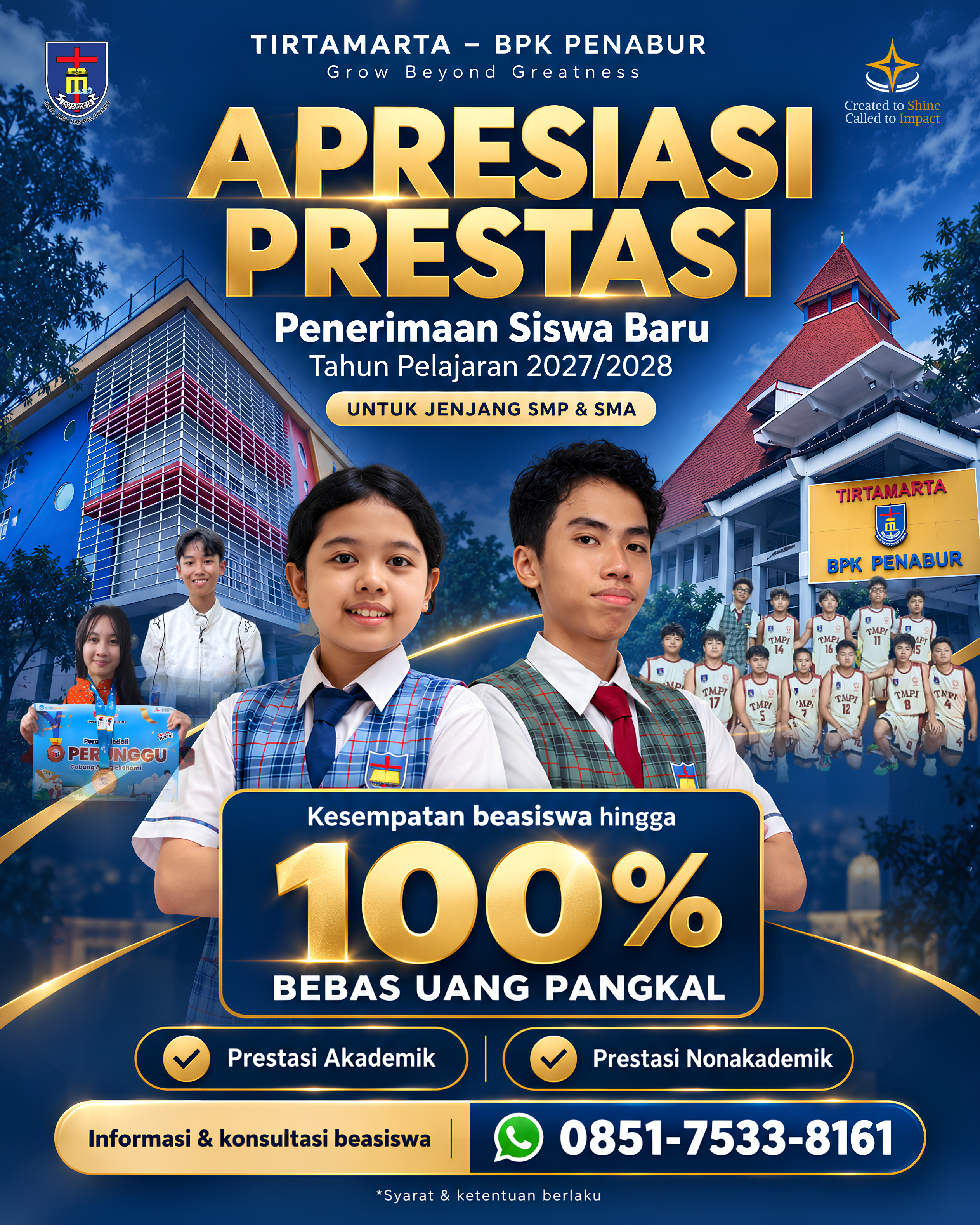 Berbeda Pendapat Tanpa Saling Menjatuhkan: 7 Bekal Sosial yang Perlu Dipelajari Remaja 2 Toddler TK SD SMP SMA SEKOLAH KRISTEN TIRTAMARTA BPK PENABUR JAKARTA DEPOK Setiap Anak Dilihat. Setiap Potensi Ditumbuhkan. Dari TK hingga SMA, setiap anak diterima sejak awal, bertumbuh dalam rasa ingin tahu, menemukan arah di masa remaja, lalu dipersiapkan untuk memimpin dan berdampak. 2027 2028 2026