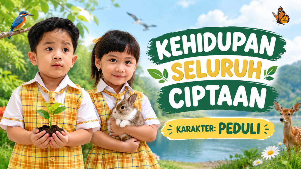 KEHIDUPAN SELURUH CIPTAAN 1 Children Caring for Creation