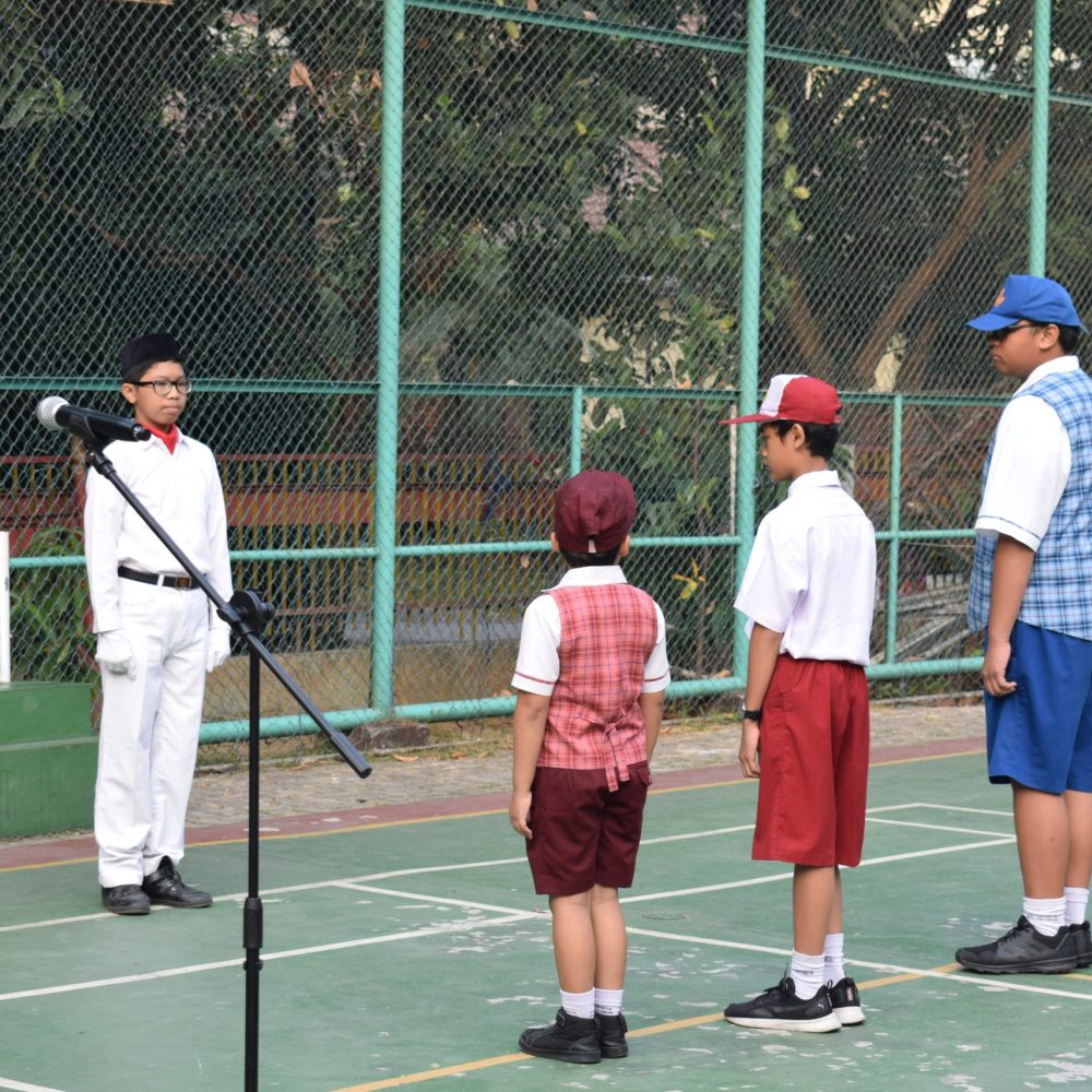 Upacara Hari Besar Nasional PK2T ACTS BINA IMAN SEKOLAH TIRTAMARTA BPK PENABUR KRISTEN JAKARTA SELATAN DEPOK PONDOK INDAH CINERE PENERIMAAN SISWA BARU PESERTA DIDIK 2025 2026 PSB PPDB PENDAFTARAN PENDIDIKAN KARAKTER